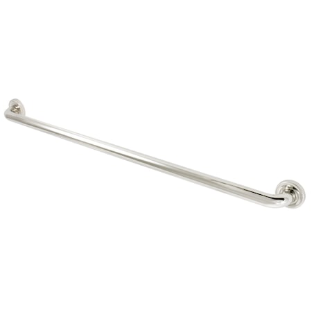 Camelon Contemporary Grab Bar, 38-13/16" L, Brass, Polished Nickel DR914366